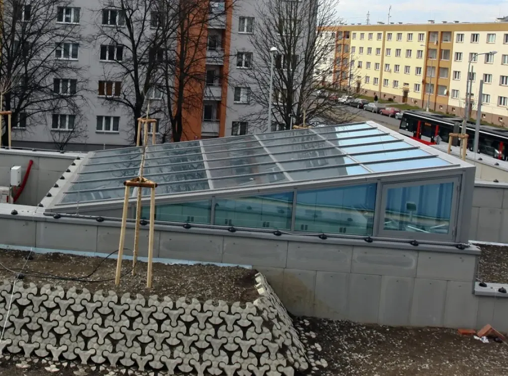 Metro - stanice Petřiny, Praha (2014)